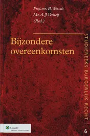 Omslag van Bijzondere overeenkomsten
