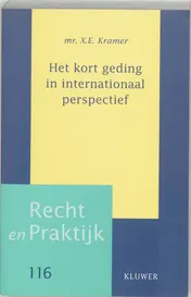 Omslag van Het kort geding in internationaal perspectief