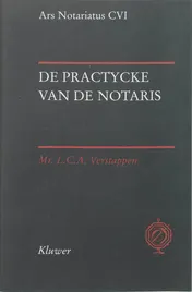 Omslag van De practycke van een notaris