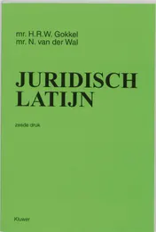 Omslag van Juridisch Latijn