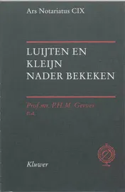 Omslag van Luijten en Kleijn nader bekeken