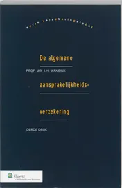 Omslag van De algemene aansprakelijkheidsverzekering