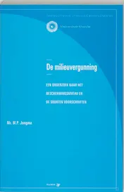 Omslag van De milieuvergunning