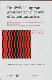 Omslag van De afwikkeling van grensoverschrijdende effectentransacties