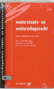 Omslag van Waterstaats- en waterschapsrecht