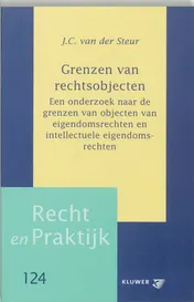 Omslag van Grenzen van rechtsobjecten