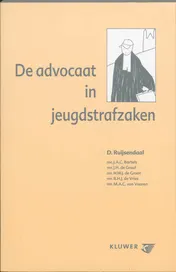 Omslag van De advocaat in jeugdstrafzaken