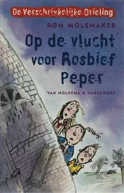 Omslag van Op de vlucht voor Rosbief Peper
