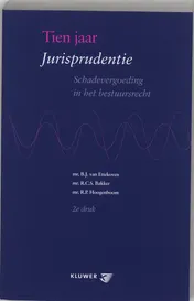 Omslag van Tien jaar jurisprudentie schadevergoeding in het bestuursrecht