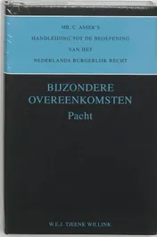 Omslag van Bijzondere overeenkomsten