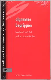 Omslag van Hoofdstuk 1 en 2 Awb