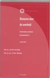 Omslag van Besturen door de overheid