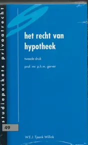 Omslag van Het recht van hypotheek