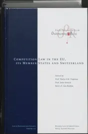 Omslag van Competition law in the EU, its member states and Switzerland