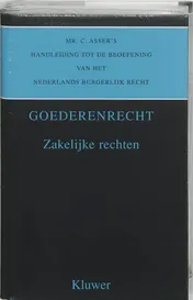 Omslag van Goederenrecht
