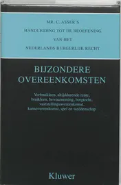 Omslag van Mr. C. Asser's handleiding tot de beoefening van het Nederlands burgerlijk recht