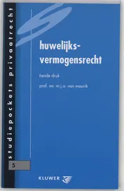 Omslag van Huwelijksvermogensrecht