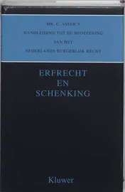 Omslag van Erfrecht en schenking