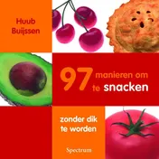 Omslag van 97 manieren om te snacken zonder dik te worden