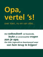 Omslag van Opa vertel 's