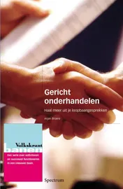 Omslag van Gericht onderhandelen