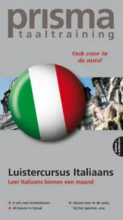 Omslag van luistercursus italiaans