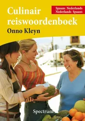 Omslag van Culinair reiswoordenboek Spaans