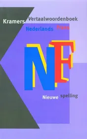 Omslag van Kramers vertaalwoordenboek Nederlands-Frans