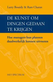 Omslag van De kunst om dingen gedaan te krijgen