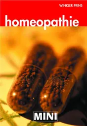 Omslag van Homeopathie