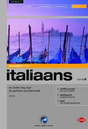 Omslag van Woordentrainer Italiaans