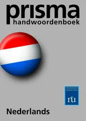 Omslag van Prisma Handwoordenboek Nederlands
