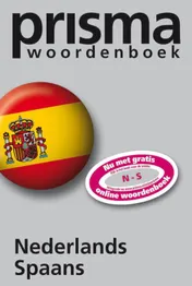 Omslag van Prisma woordenboek Nederlands-Spaans