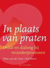 Omslag van In plaats van praten