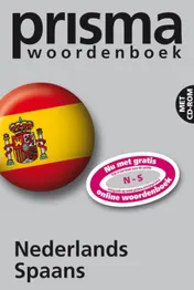 Omslag van Prisma woordenboek Nederlands-Spaans