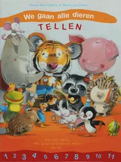 Omslag van We gaan alle dieren tellen