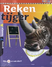 Omslag van Rekentijger Groep 7 werkboek A 5v set