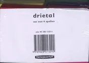 Omslag van Drietal set 6 spellen