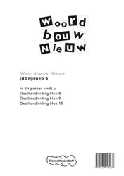 Omslag van Deelhandleiding blok 8, 9, 10