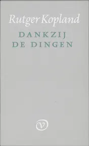 Omslag van Dankzij de dingen