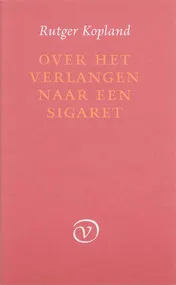 Omslag van Over het verlangen naar een sigaret