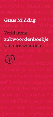 Omslag van Verklarend zakwoordenboekje van rare woorden