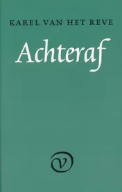 Omslag van Achteraf