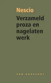 Omslag van Verzameld proza en nagelaten werk