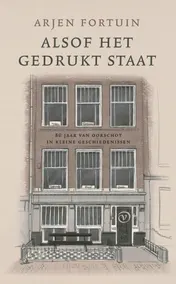 Omslag van Alsof het gedrukt staat