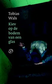 Omslag van Kiev op de bodem van een glas