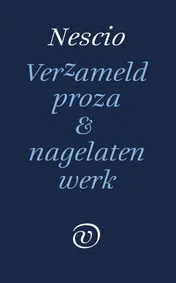 Omslag van Verzameld proza en nagelaten werk