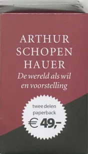 Omslag van De wereld als wil en voorstelling set