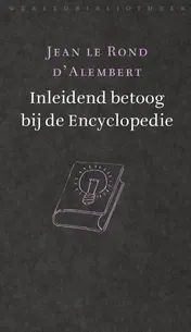 Omslag van Inleidend betoog bij de Encyclopédie