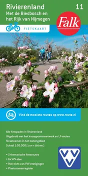 Omslag van Falk VVV fietskaart 11 Rivierenland